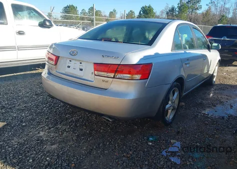 2006 Hyundai Sonata Gls V6/Lx V6 from USA, damaged, VIN 5NPEU46F16H027801